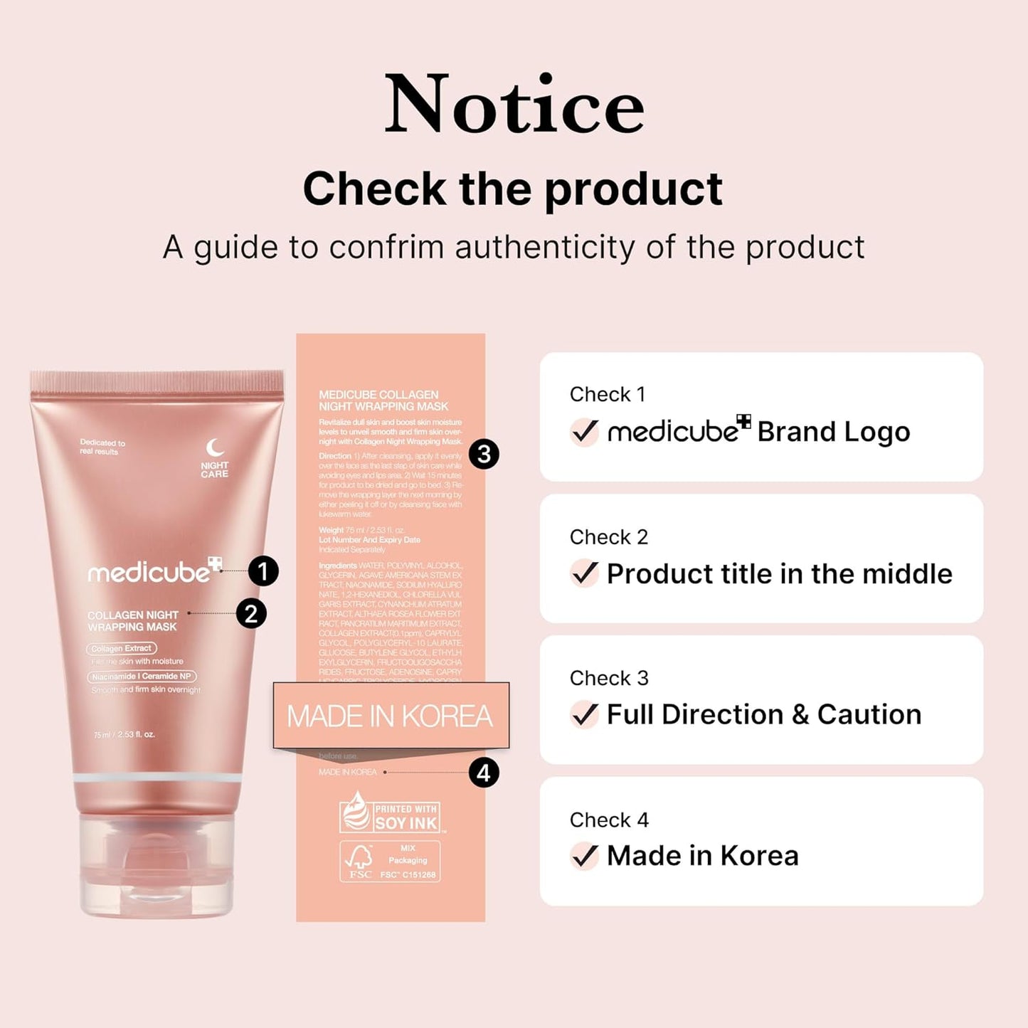 Medicube - Collagen Night Wrapping Mask